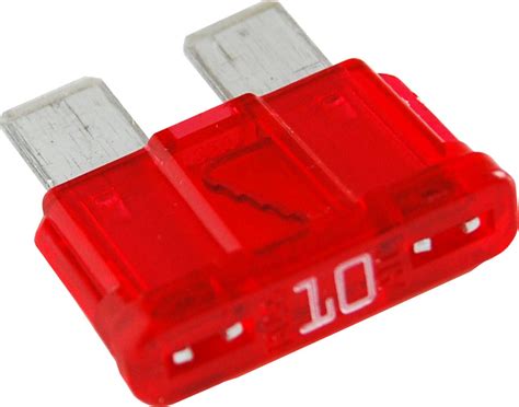 RED 10 AMP ATC/ATO FUSE - 25 PIECES