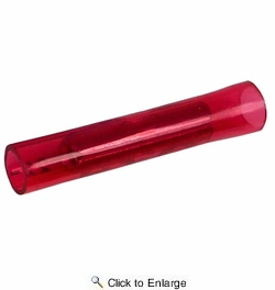  22-16 AWG(Red) Nylon Insulated Electrical Wire Butt Connector -11 PIECES