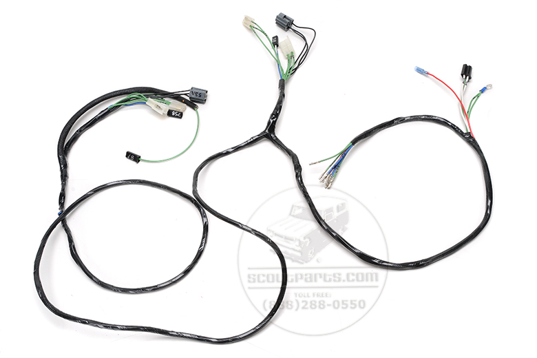 Headlight Wiring Harness -Scout II  71-78