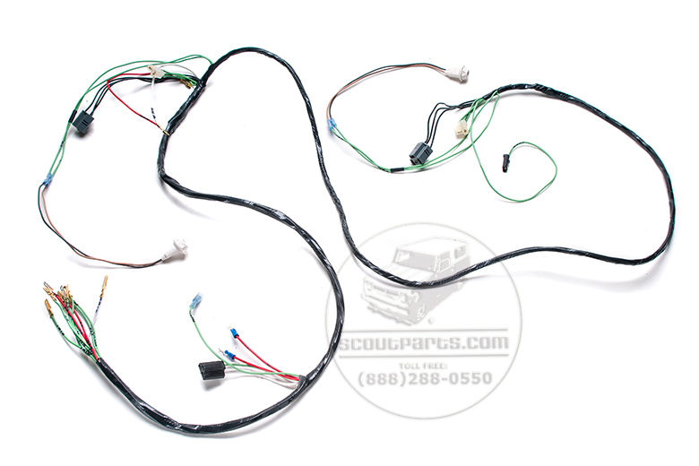 Headlight Wiring Harness 1979 & 80 Gas And Diesel 