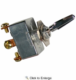  6-12 Volt 50 Amp Heavy Duty Momentary On-Off-Momentary On Toggle Switch 1 Chrome Handle 25 PIECES