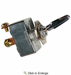  6-12 Volt 50 Amp Heavy Duty On-Off Toggle Switch 1 Chrome Handle 25 PIECES