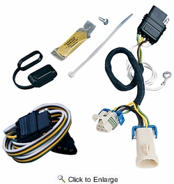 Vehicle to Trailer Wiring Kit 1998-2003 Chevrolet S-10, GMC Sonoma / S-15 Pickup and 1998-2000 Isuzu Hombre 1 PIECE