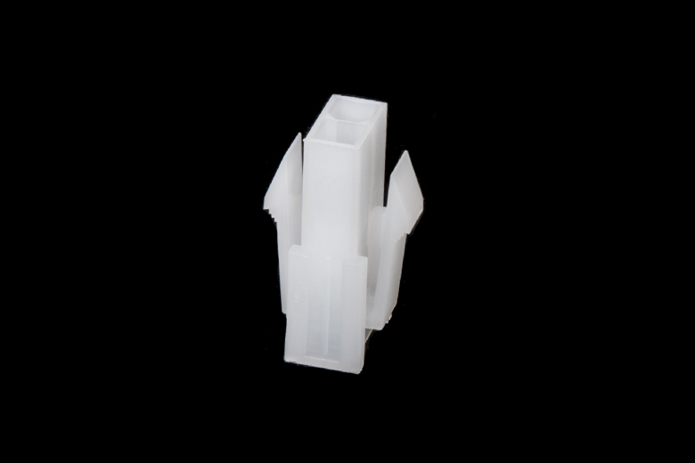 molex mini fit jr. 4.2mm 2 pos. plug housing  -  39-01-2021