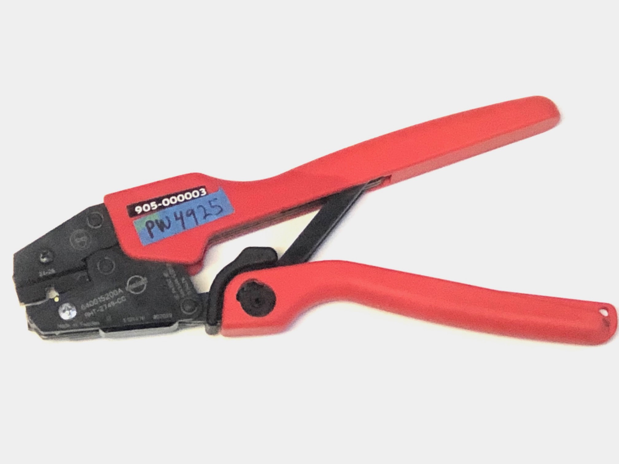 Crimp hand tool Molex, 640015200A, RHT-2749-CC, S124478, 907099, 