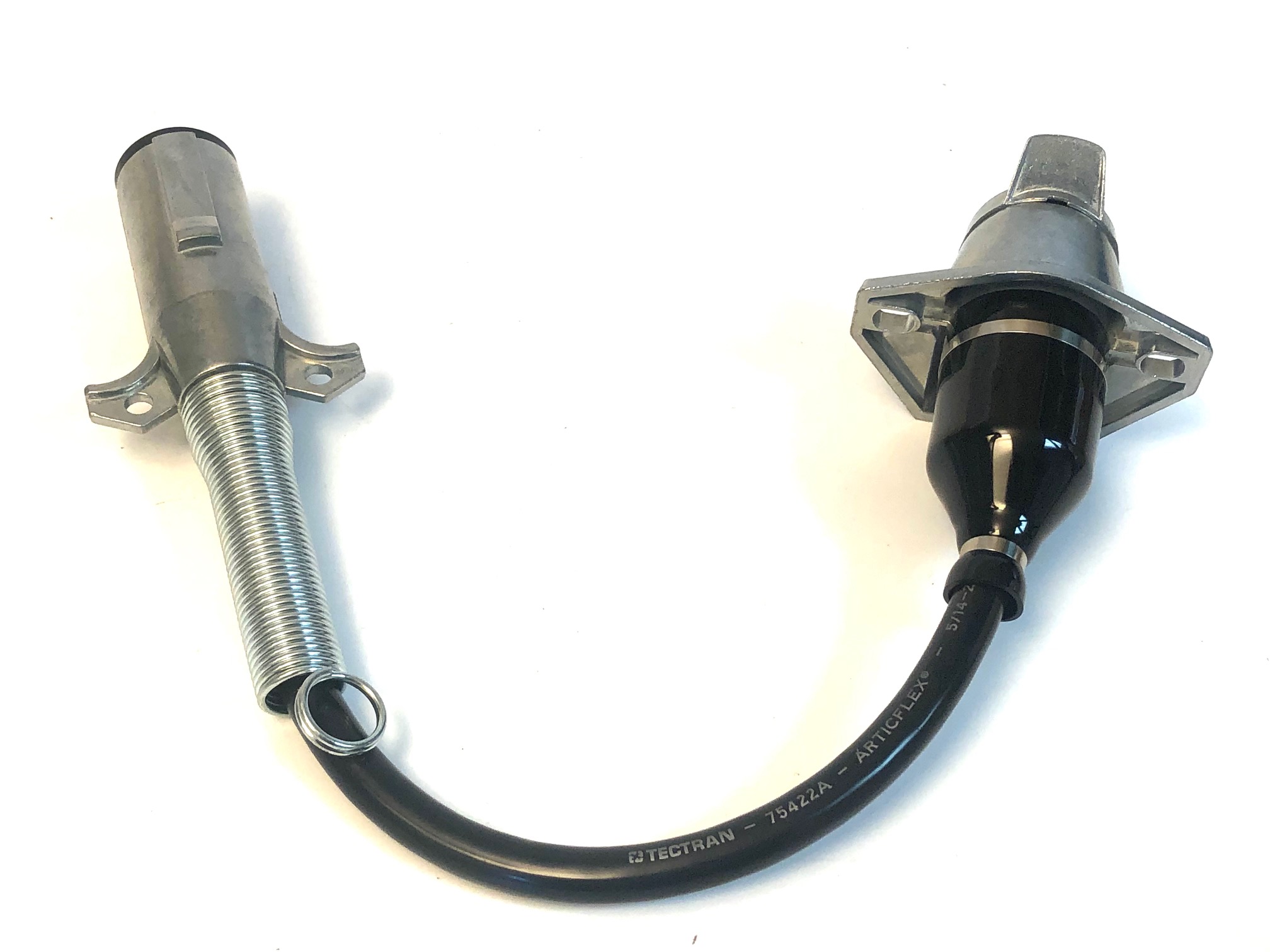 Seven pin trailer adaptor - with weather proofing