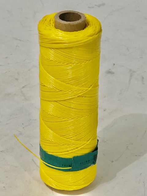 PVC coated yarn,  Braiding  machine yarn.  PVCF coated Polyester yarn  .028 and .04 diameter PVC yarn.  Wiring harness over braiding yarn.