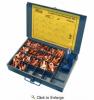220 Piece Assorted Solderless Battery Lug Terminal Kit w/Tool in Metal Kit Drawer