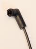 Female bullet 90 degree connector .156" diameter.