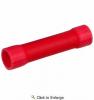 22-16 AWG(Red) Flared Vinyl Insulated Electrical Wire Butt Connector 20 PIECES
