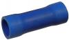 16-14 AWG(Blue) Flared Vinyl Insulated, Tin Plated, Parallel Butt Connector 1000 PIECES