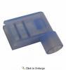 16-14 AWG(Blue) Nylon Fully Insulated 0.250" Flag Terminal 500 PIECES