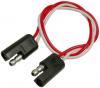 2-Way Trailer Electrical Connector 12" Male and Female 1 PIECE