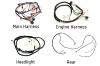 Complete Wiring Harness -  -  A, B