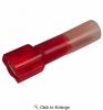 22-16 AWG Heat Shrink 0.250" Tab Female Fully Insulated Quick Connects 1000 PIECES