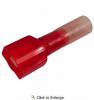 22-16 AWG Heat Shrink 0.250" Male Tab Fully Insulated Quick Connects 1000 PIECES