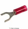22-16 AWG(Red) Nylon Insulated #6 Spade Terminals 500 PIECES