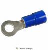 6 AWG (Blue) Insulated 1/4" Tin Plated Lug Ring Terminals 200 PIECES