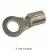 4 AWG Tin Plated Copper Brazed 1/4" Lug Ring Terminals 2 PIECES