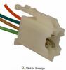 1978-1982 GM Front Radio Speaker Four Lead Wiring Pigtail - White 25 PIECES