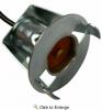 Universal Single Contact Light Socket for License Plate and Instrument Panel 7/8" to 1-1/8" Hole 25 PIECES