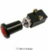 Red Illuminated 6 or 12 Volt Push-Pull Switch 1 PIECE