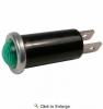 12 Volt 15 Amp Green Illuminated Indicator Light for 1/2" Mounting Hole 25 PIECES