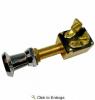 6 or 12 Volt Push-Pull Switch Brass with Chrome Plated Knob 1 PIECE
