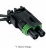 1980-1990 GM Mixture Control Solenoid Two Lead Wiring Pigtail 1 PIECE