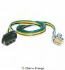 Vehicle to Trailer Wiring Kit 2005-2009 Nissan Frontier, Pathfinder and Xterra (with Factory Tow Package) 1 PIECE