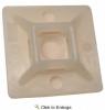 Square Adhesive Backed Tie Wrap Mounts 12 PIECES