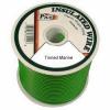 12 AWG Green Tinned Marine Wire 100 FT