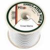 12 AWG White Tinned Marine Wire 100 FT
