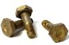 Military cadmium plated steel alloy safety bolt. NEW